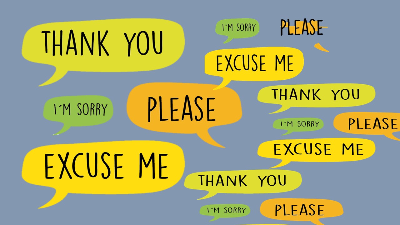 "Cảm ơn" và "xin lỗi" tạo nên một xã hội văn minh