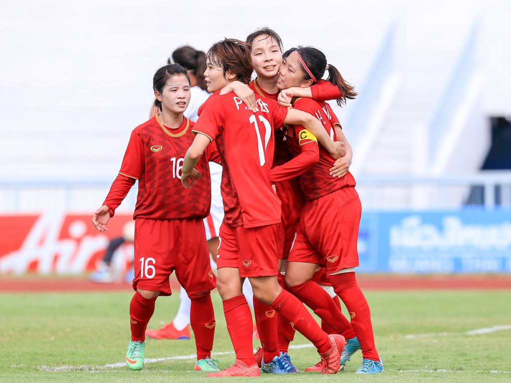 Đội tuyển bóng đá nữ Việt Nam tiếp tục tăng hạng xếp thứ 32